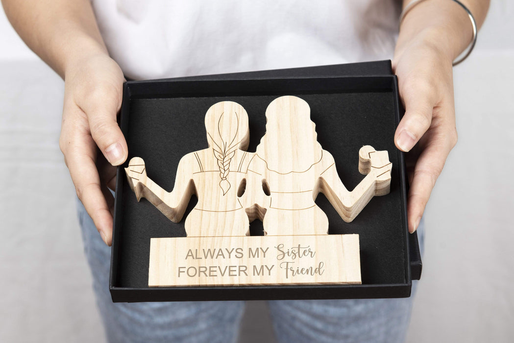 BOBO Bestie 2021 Graduation Wooden Sculpture Gifts, Senior Graduate 2021 Wood Gifts Home Decor BB01 wood sculpture