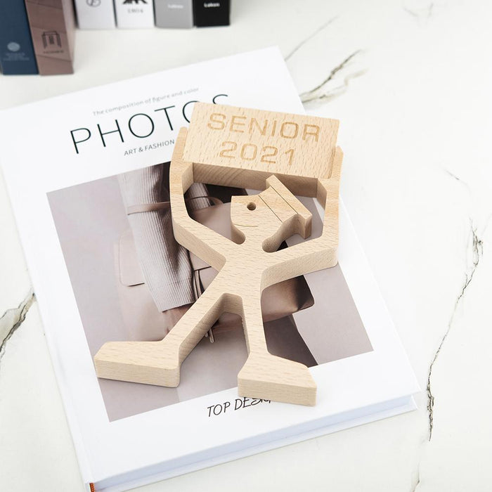 Gosszy Class of 2021 Graduation Wooden Sculpture Gifts, Senior Graduate 2021, Perfect Gifts For Decoration wood sculpture