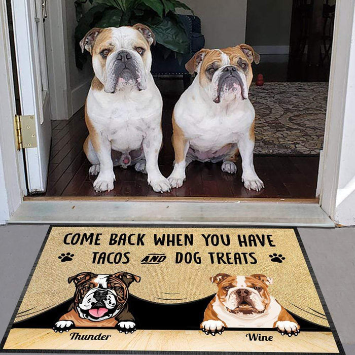 Gosszy Come Back When You Have Dog Doormat, Dog Lover Gift, Funny Welcome Doormat Doormat