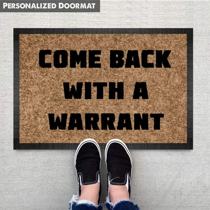 Gosszy Custom Funny Doormat, Outdoor doormat, Funny Mat, Fall Decor Doormat