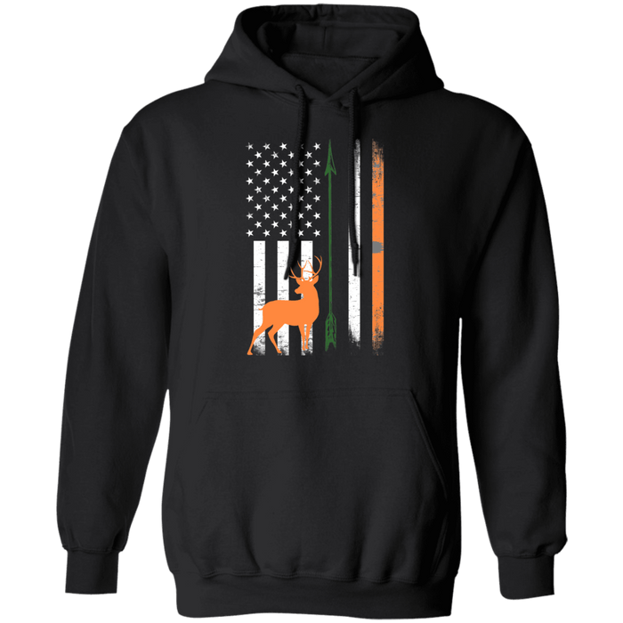 CustomCat Gosszy - Hunting irish - tshirt Apparel G185 Gildan Pullover Hoodie 8 oz. / Black / S