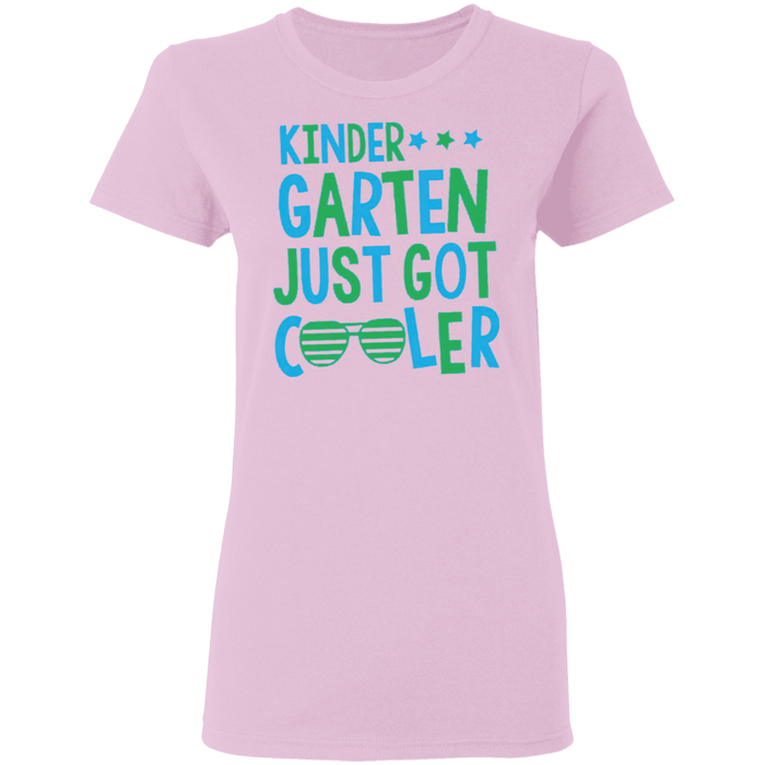CustomCat Gosszy - Kinder Apparel G500L Ladies' 5.3 oz. T-Shirt / Light Pink / S