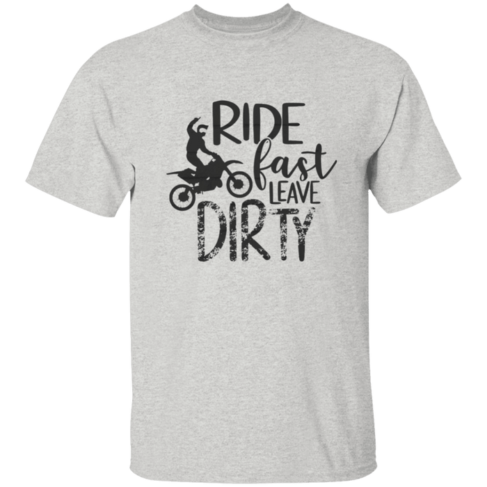 CustomCat Gosszy - Ride Fast motocross Apparel G500 5.3 oz. T-Shirt / Ash / S