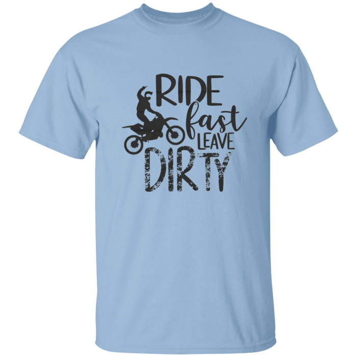 CustomCat Gosszy - Ride Fast motocross Apparel G500 5.3 oz. T-Shirt / Light Blue / S