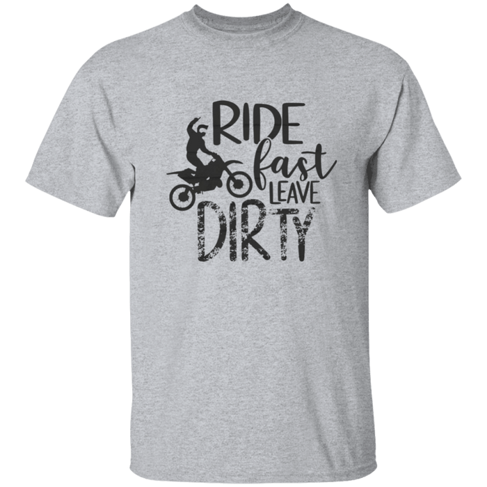 CustomCat Gosszy - Ride Fast motocross Apparel G500 5.3 oz. T-Shirt / Sport Grey / S