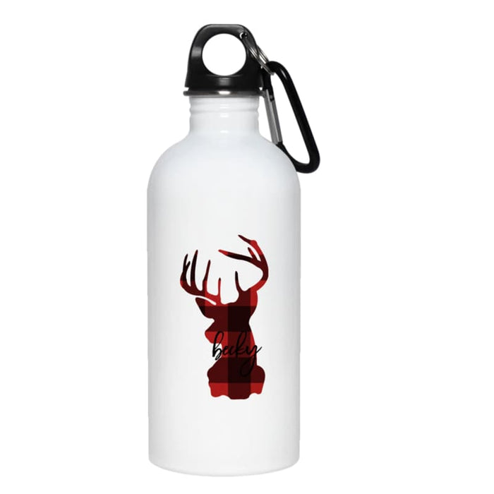 CustomCat Gosszy - WhiteWaterBottle_hunting Drinkware White / One Size