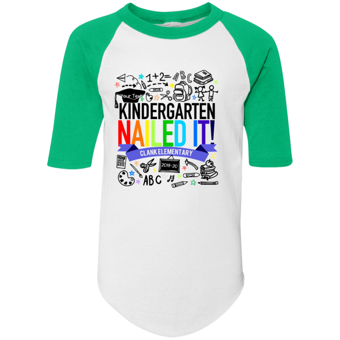 Kindergarten Nailed it Ver 2 Tshirt, Graduation Day, Senior Gift