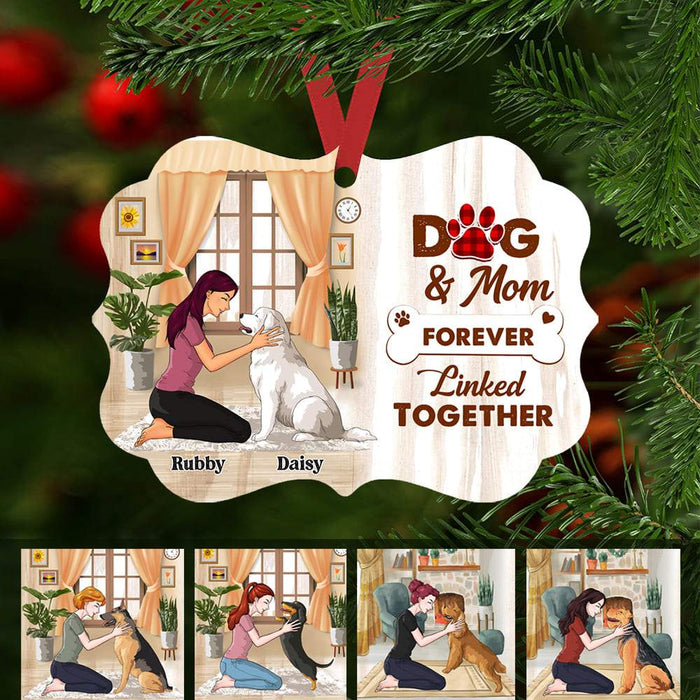 Gosszy Life Is Better With A Dog Ornament, Dog Lovers Gift, Christmas Gift Ornament MDF / One Size