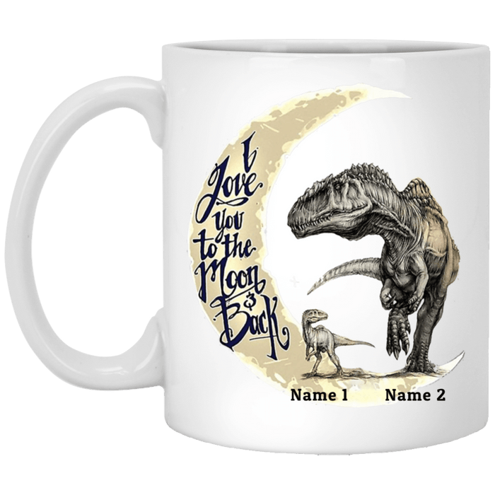CustomCat mom and child mug Apparel XP8434 11 oz. White Mug / White / One Size