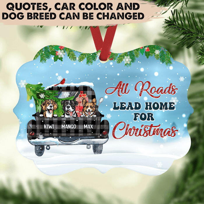 Gosszy Tis The Season To Be Jolly, Dog Lovers Gift, Christmas Gift, Ornament, Dog Christmas Ornament Ornament MDF / One Size