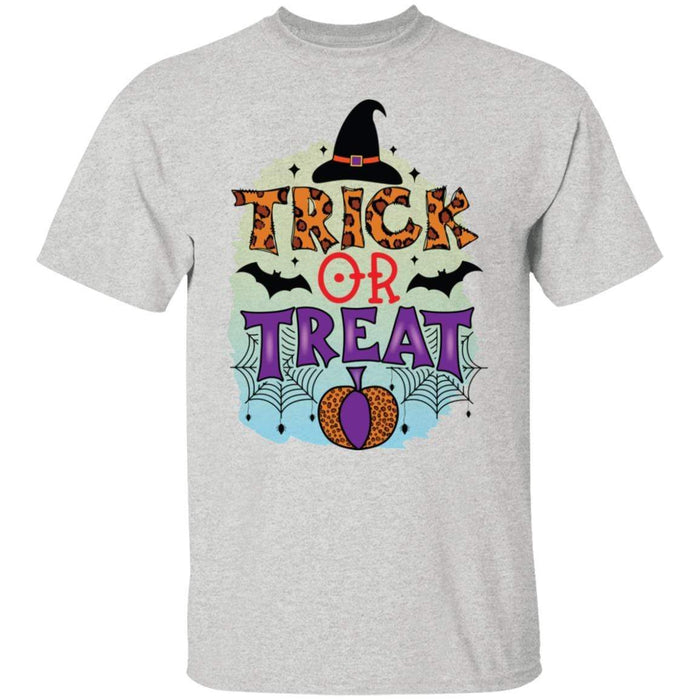 CustomCat Trick Or Treak, Perfect Gift Halloween For Family Apparel G500 5.3 oz. T-Shirt / Ash / S