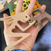 Gosszy A Woman with CAT carving wood gift sculpture, Gifts for Cat Lovers, Home Decor For Cat Lovers W14 wood sculpture