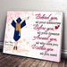 Gosszy Behind You All Your Memories Canvas, Graduation Day, Senior Gift  Canvas 12" x 8" / CANLA15 Deluxe Landscape Canvas 1.5in Frame