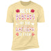 CustomCat Best Mom in the history T-Shirt, Mother Day Gift Apparel Z61 Premium Short Sleeve T-Shirt / Banana Cream / X-Small