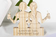 BOBO Bestie 2021 Graduation Wooden Sculpture Gifts, Senior Graduate 2021 Wood Gifts Home Decor BB01 wood sculpture