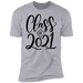 CustomCat Class of 2021-3, graduation shirt, graduation gift Apparel Z61 Premium Short Sleeve T-Shirt / Heather Grey / X-Small
