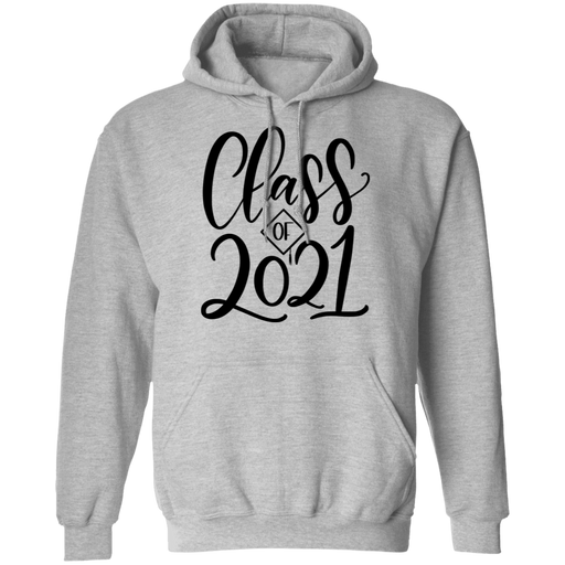 CustomCat Class of 2021-3, graduation shirt, graduation gift Apparel Z66 Pullover Hoodie / Sport Grey / S