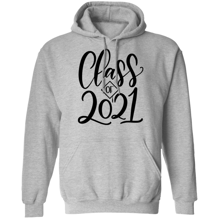 CustomCat Class of 2021-3, graduation shirt, graduation gift Apparel Z66 Pullover Hoodie / Sport Grey / S