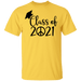 CustomCat Class of 2021 - peace, graduation shirt, graduation gift Apparel G500 5.3 oz. T-Shirt / Daisy / S