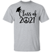 CustomCat Class of 2021 - peace, graduation shirt, graduation gift Apparel G500 5.3 oz. T-Shirt / Sport Grey / S