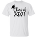 CustomCat Class of 2021 - peace, graduation shirt, graduation gift Apparel G500 5.3 oz. T-Shirt / White / S