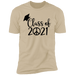CustomCat Class of 2021 - peace, graduation shirt, graduation gift Apparel Z61 Premium Short Sleeve T-Shirt / Sand / X-Small