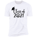 CustomCat Class of 2021 - peace, graduation shirt, graduation gift Apparel Z61 Premium Short Sleeve T-Shirt / White / X-Small