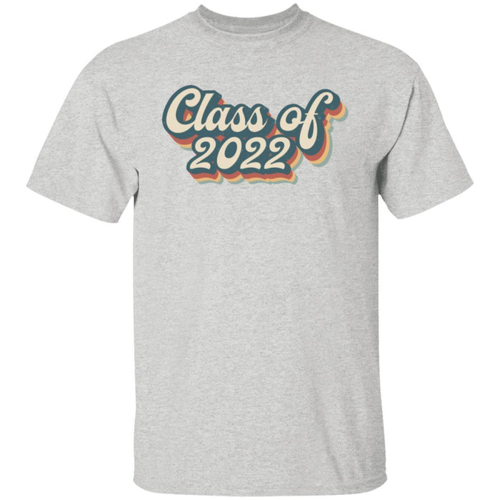 CustomCat Class Of 2022, Graduation Gift, Back To School Gift, T-shirt/Hoodie Apparel Basic T-Shirt / Ash / S