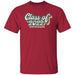 CustomCat Class Of 2022, Graduation Gift, Back To School Gift, T-shirt/Hoodie Apparel Basic T-Shirt / Cardinal / S