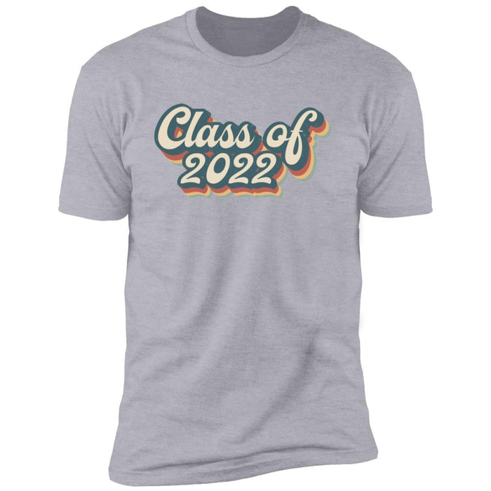 CustomCat Class Of 2022, Graduation Gift, Back To School Gift, T-shirt/Hoodie Apparel Premium T-Shirt / Heather Grey / S