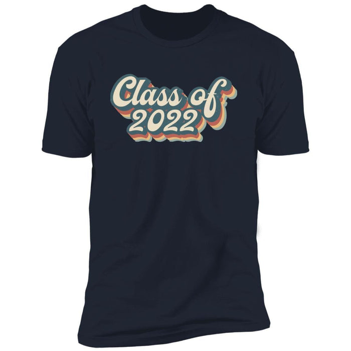 CustomCat Class Of 2022, Graduation Gift, Back To School Gift, T-shirt/Hoodie Apparel Premium T-Shirt / Midnight Navy / S