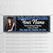 Gosszy Congratulations Class of 2021 Banner With Custom Image, Graduation Day, Senior Gift Banner 60 x 20 Inch / Vinyl Fabric / Horizontal Banner