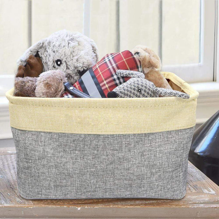 Gosszy Custom Cartoon Dog Toys Bin Storage, Dog Lovers Gift Storage