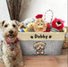 Gosszy Custom Cartoon Dog Toys Bin Storage, Dog Lovers Gift Storage