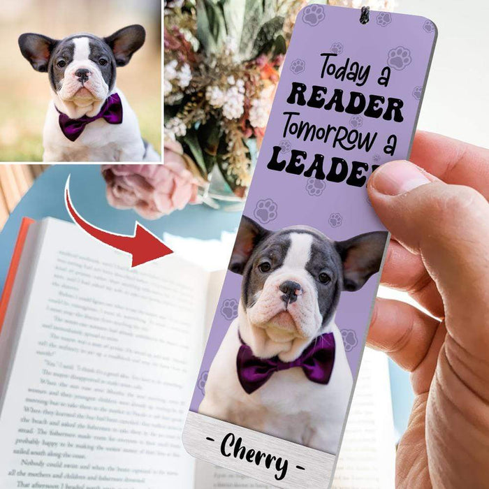 Gosszy Custom Metal Bookmark, Dog Lover Gift, Cat Lover Gift, Book Lover Gift Bookmark