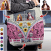 Gosszy Custom Photo Dog Tote Bag For Hippie, Dog Lover Gift Tote Bag