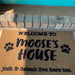 Gosszy Custom Welcome To Dog House Doormat, Dog Lover Gift, Non-slip Welcome Mats Doormat