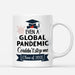 Gosszy Even a global pandemic couldn't stop me Class of 2021 Custom Mug, Graduation Day, Senior Gift mug