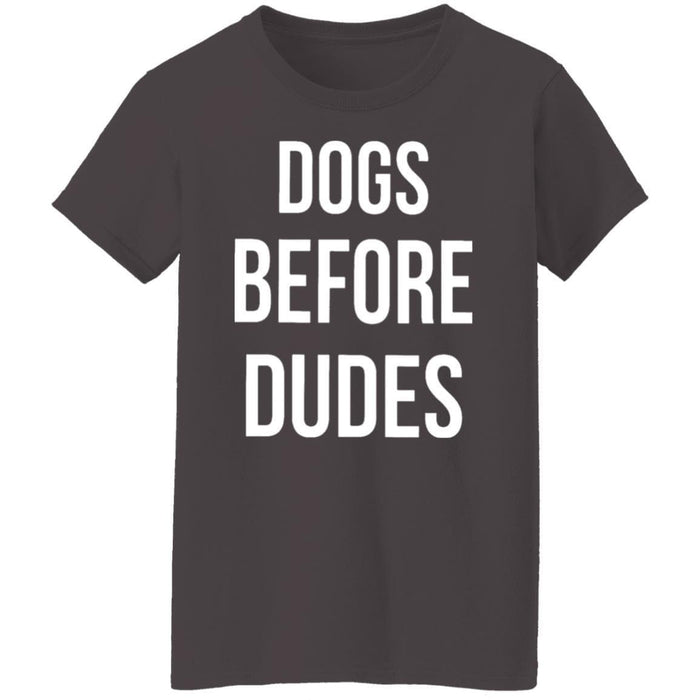CustomCat G500L Ladies' 5.3 oz. T-Shirt Apparel G500L Ladies' 5.3 oz. T-Shirt / Charcoal / S