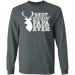 CustomCat Gosszy - Best PaPa - tshirt Apparel G240 Gildan LS Ultra Cotton T-Shirt / Dark Heather / S