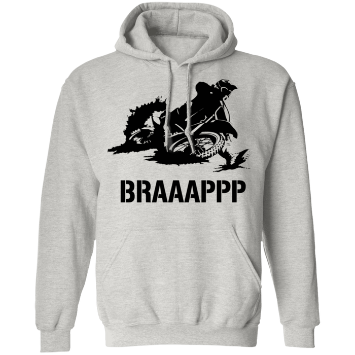 CustomCat Gosszy - Braaap Apparel G185 Pullover Hoodie 8 oz. / Ash / S