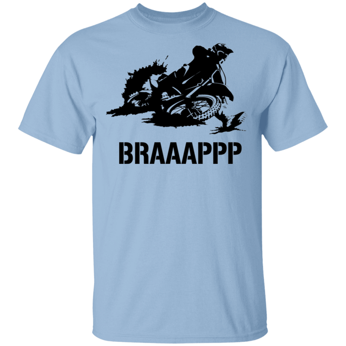 CustomCat Gosszy - Braaap Apparel G500 5.3 oz. T-Shirt / Light Blue / S