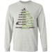 CustomCat Gosszy - Camping life tree Apparel G240 LS Ultra Cotton T-Shirt / Ash / S