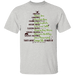 CustomCat Gosszy - Camping life tree Apparel G500 5.3 oz. T-Shirt / Ash / S