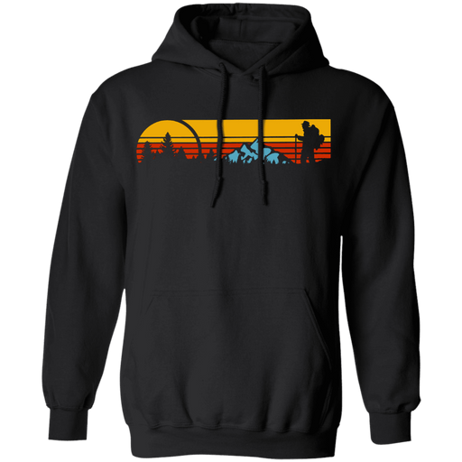 CustomCat Gosszy - camping vintage - tshirt Apparel G185 Gildan Pullover Hoodie 8 oz. / Black / S