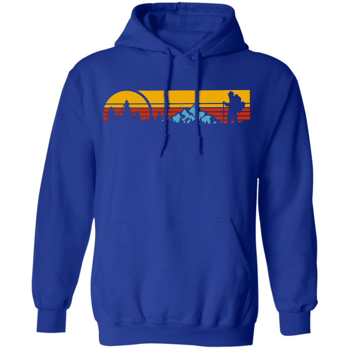CustomCat Gosszy - camping vintage - tshirt Apparel G185 Gildan Pullover Hoodie 8 oz. / Royal / S