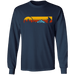 CustomCat Gosszy - camping vintage - tshirt Apparel G240 Gildan LS Ultra Cotton T-Shirt / Navy / S