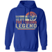 CustomCat Gosszy - Dad the legend fishing Apparel G185 Pullover Hoodie 8 oz. / Royal / S