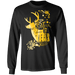 CustomCat Gosszy - Deer hunting Christmas - tshirt Apparel G240 Gildan LS Ultra Cotton T-Shirt / Black / S