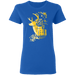CustomCat Gosszy - Deer hunting Christmas - tshirt Apparel G500L Gildan Ladies' 5.3 oz. T-Shirt / Royal / S